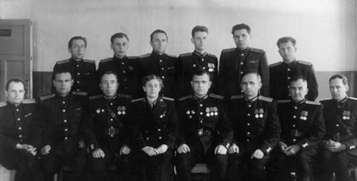 1952 год. Офицеры – преподаватели.