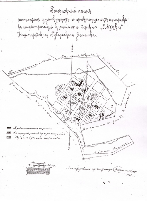 Генплан колонии в при деревне Ляхово, л. 2, 1902 г.