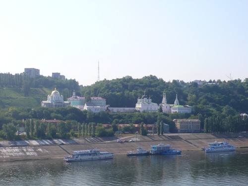 Общий вил Нижегородского Благовещенского монастыря. Июль 2007 года.