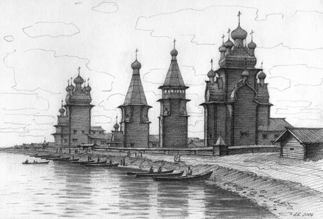 2. Храмовый комплекс села Чекуево. Реконструкция автора