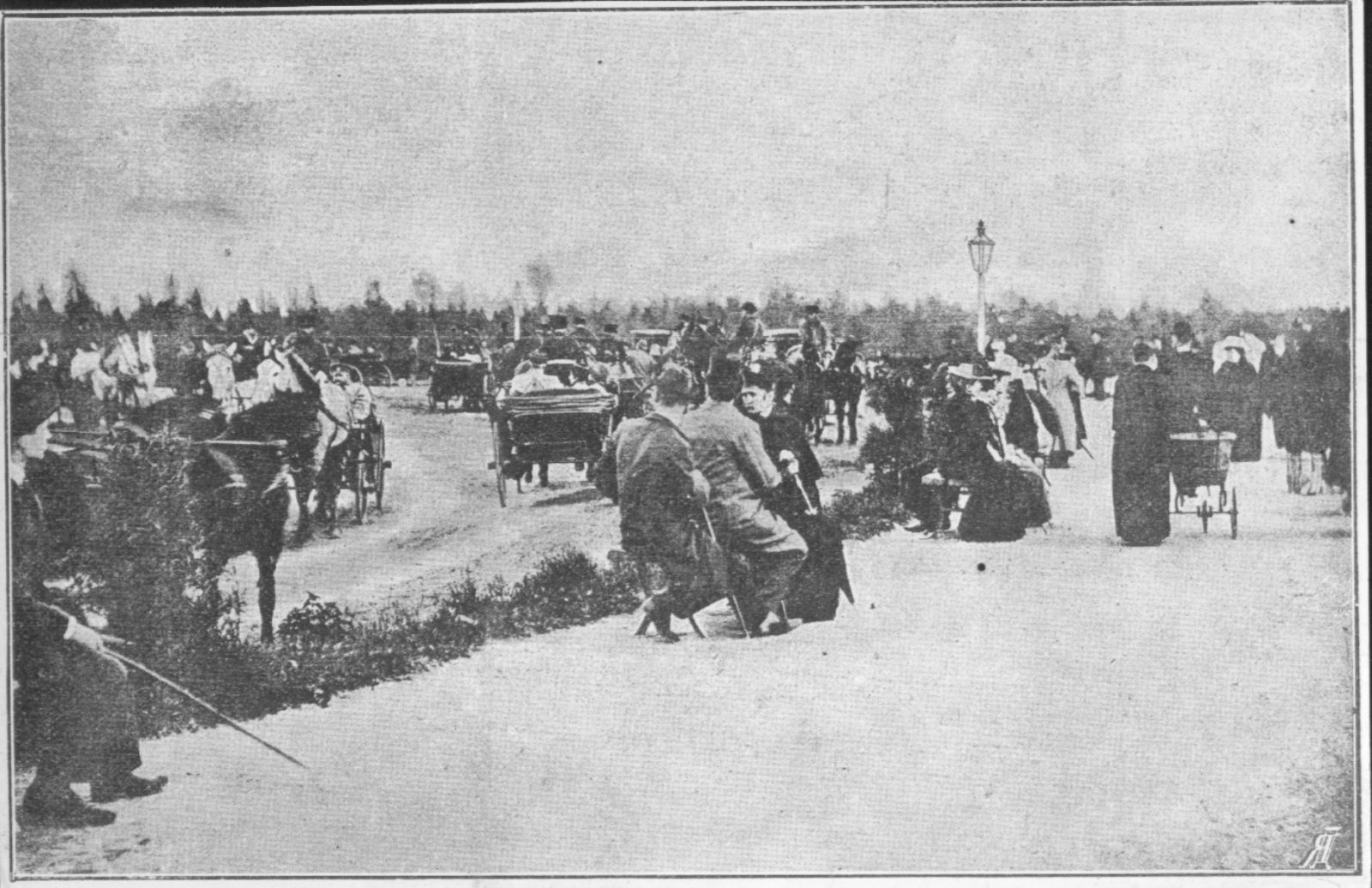 Западная стрелка, 1910-1914 г. Открытка