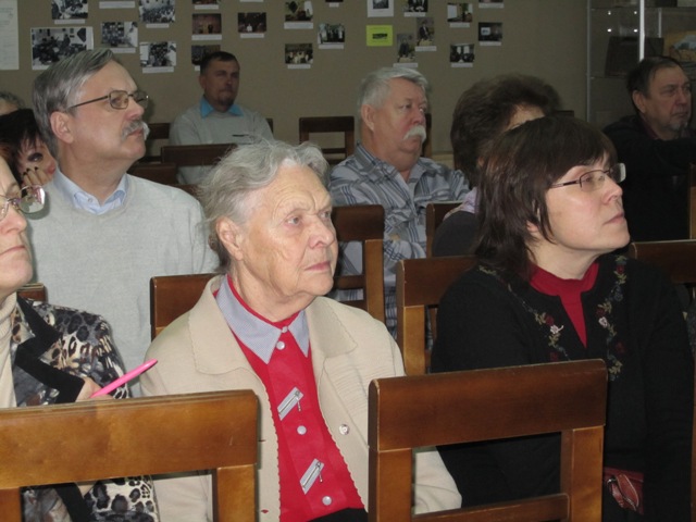 На Городецких чтениях, как всегда, внимательная и заинтересованная аудитория