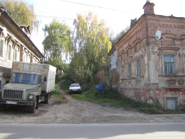Городец. Вид на Кириловский овраг с запада, со стороны ул. Горького. Фото 2013 г.