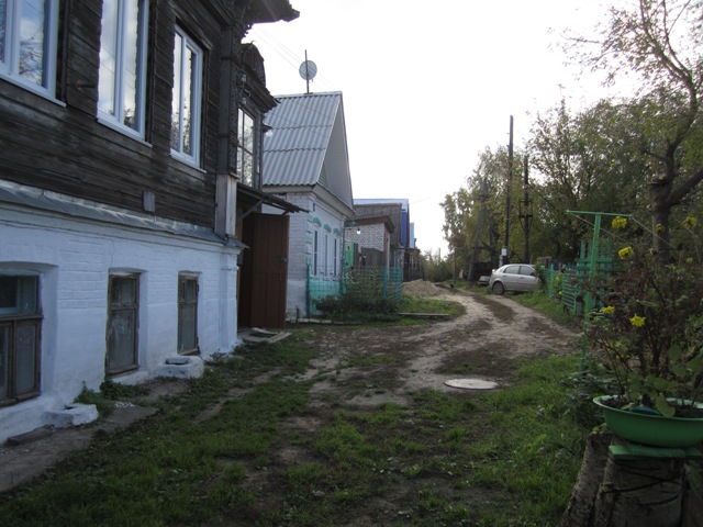 Городец. Ул. Маркса на Кириловой горе. Вид с севера. Фото 2013 г.