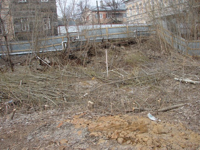 Западная граница понижения. Вид с юго-востока