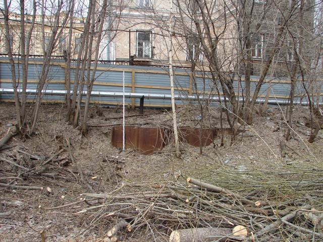 Западная граница понижения. Вид с востока