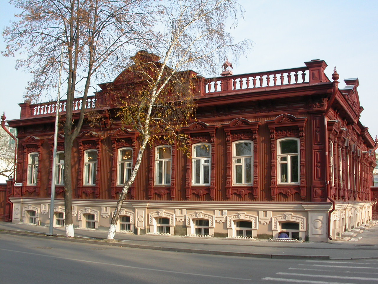 Дом Буркова. Конец XIX – начало ХХ в. Тюмень, ул. Дзержинского, 30