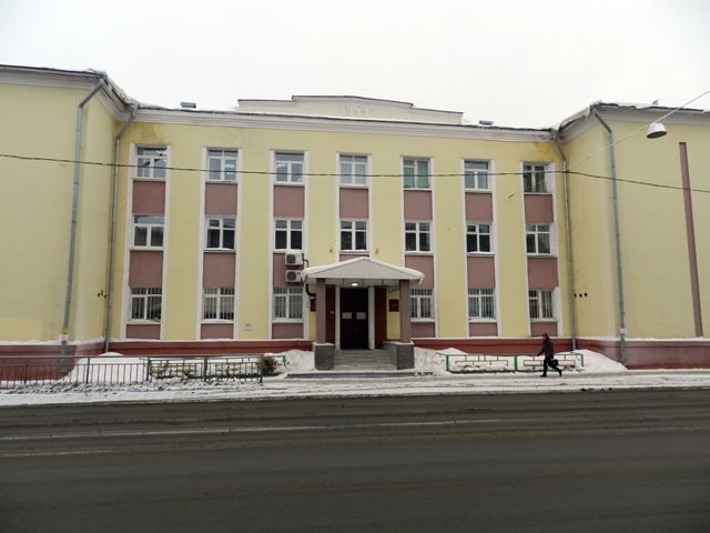 Здание Центрального архива Нижегородской области на ул. Студенческой, 15.