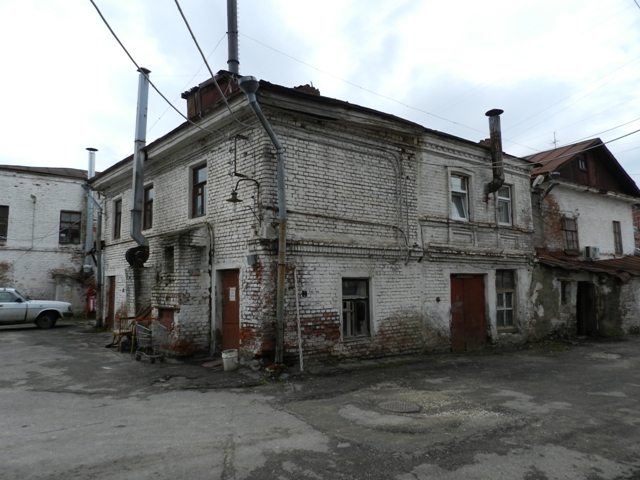 Каменный дом А.Степановой (40-е гг. XIX в.) с пристройкой. Современный вид со двора с востока