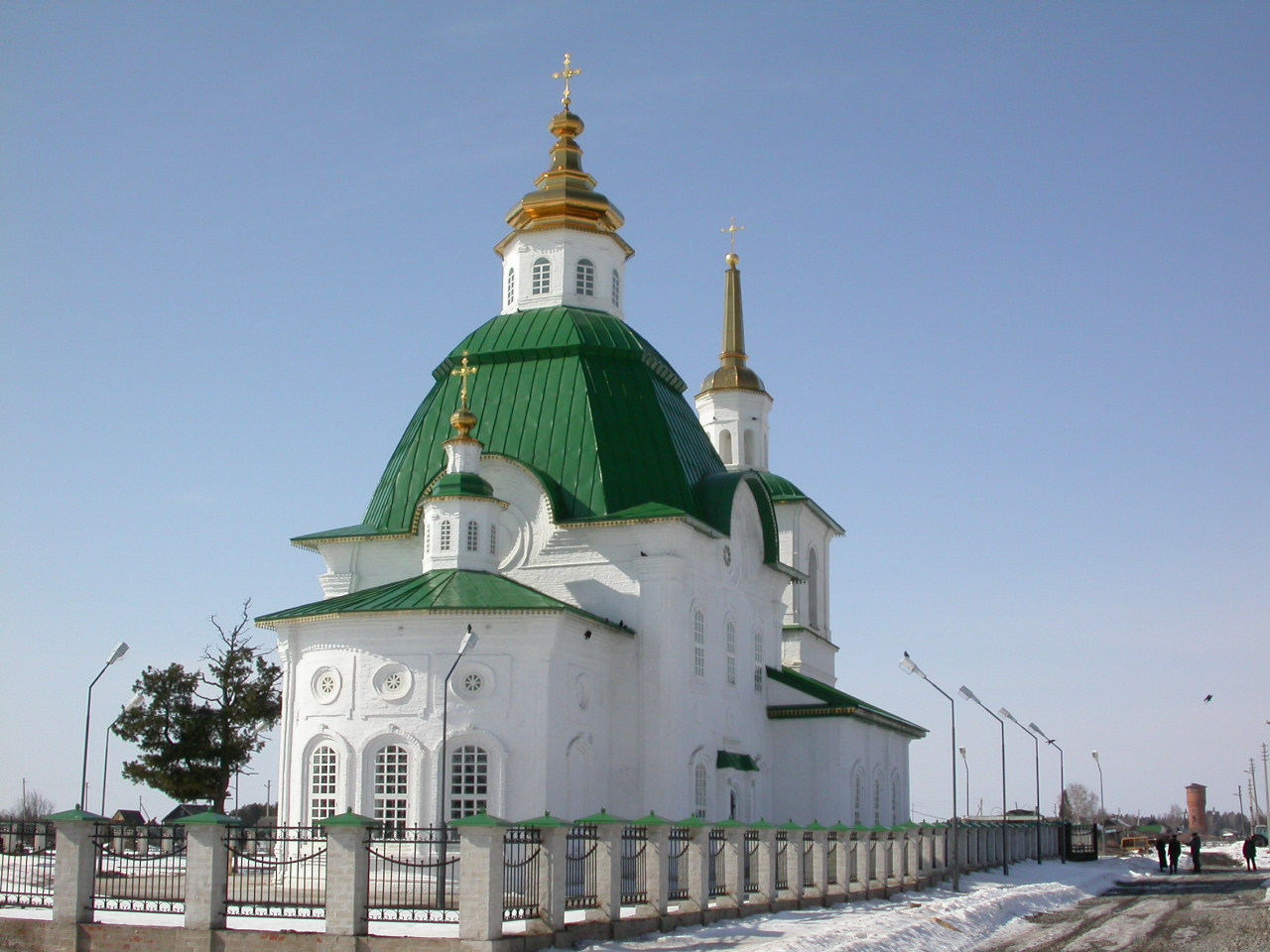 Преображенская церковь в селе Преображенском Тобольского уезда Тобольской губернии