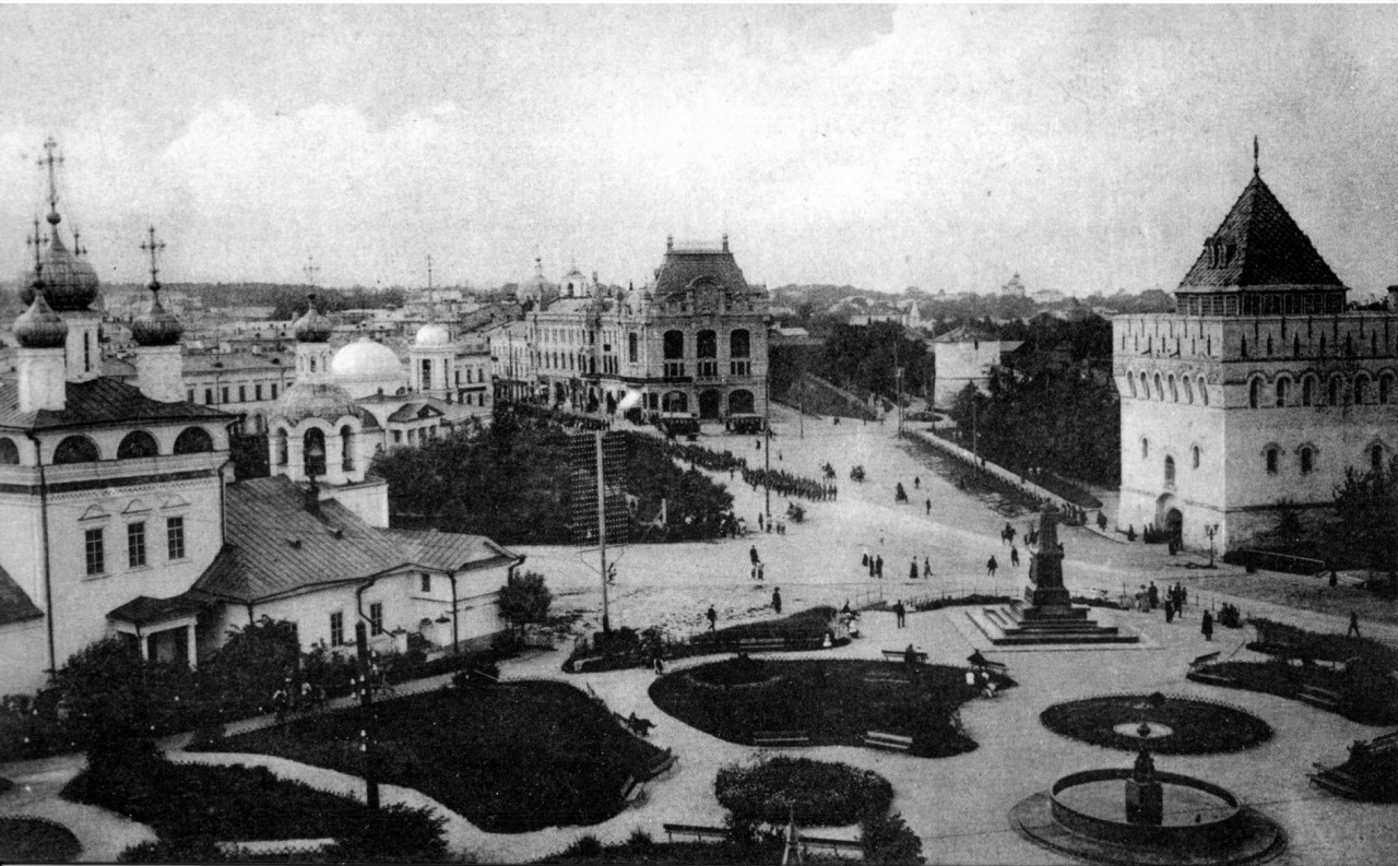 Благовещенская площадь. 1840-е гг.