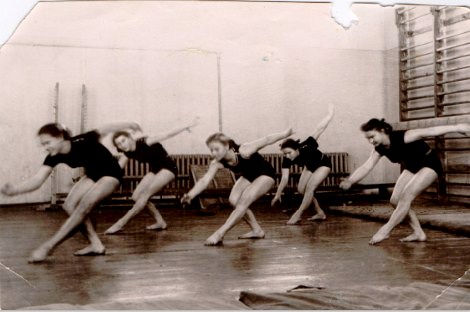 Гимнастика. 1953-56 г.г.